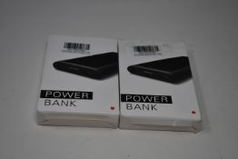 A large quantity of boxed as new VOOE portable power banks (Approximately 24).
