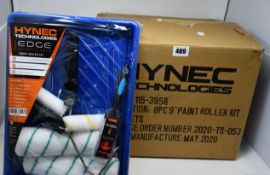 Ten boxed as new Hynec Technologies Edge 8 pack paint roller sets.