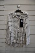 An as new The Kooples Sailing Stripes shirt (Size 0 RRP £135).
