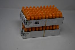 Ten packs of ten 10ml/12mg vape liquid in ice mint flavour (Over 18s only).