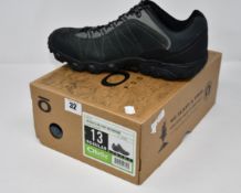 A pair of as new Oboz Bridger Low B-Dry waterproof hiking shoes (UK 12 - RRP £135).