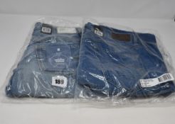 Four pairs of assorted as new G-Star Raw jeans (All 26 waist).