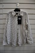 An as new The Kooples Sailing Stripes shirt (Size 2 RRP £135).