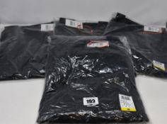 Four as new Superdry Orange Label Crew (3 x M, 1 x L).