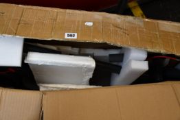 One boxed as new electric scooter (Colour black).