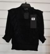 An as new The Kooples Dot smock top (Size 1 - RRP £178).