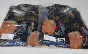 Two as new -bl^nk- Pansy tops (S, M - RRP £98 each).