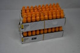 Ten packs of ten 10ml/12mg vape liquid in vanilla custard flavour (Over 18s only).