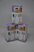Ten boxed as new Infrared Thermometers PC 868.