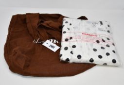 An as new Faithfull The Brand Mejia midi dress in Franca dot (L).