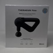 One boxed as new Theragun Prime Smart Percussive Therapy Device.
