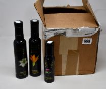 Three as new Perfect Press Black Cumin Oil (250ml), an as new Perfect Press Styrian Pumpkin Oil (