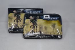 A quantity of assorted boxed as new Warhammer 40,000 Citadel Miniatures, to include Canoptek
