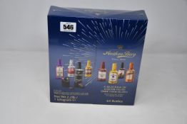 Nine boxes of Anthon Berg Liquor Filled Dark Chocolate Selections (64 bottles each, EXP: 12/12/21).