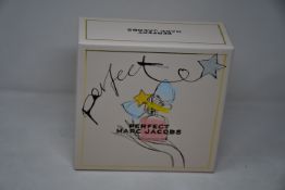 Three boxed as new Marc Jacobs Perfect gift set (eau de parfum 50ml + body lotion 75ml, RRP £69).