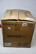 One boxed as new Monitor Audio Bronze FX black.