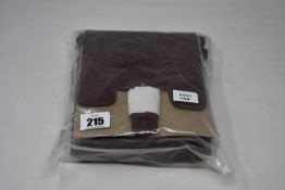 Three as new Ashwood Leather 8341 leather shoulder bags (RRP £50 each).