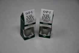 A quantity of boxed as new OPI Nail Envy nail treatment original formula nail strengthened (