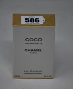 One boxed as new Chanel Coco Mademoiselle eau de parfum spray 100 ml.