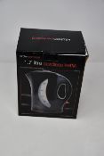 Twelve boxed as new Kitchen Perfected E1524BK 1.7Ltr Cordless Kettles in black.