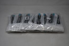 A large quantity of boxed as new Fitbit classic buckle silicone wrist straps in black (Approximately