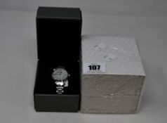 A ladies as new Emporio Armani AR1908 wrist watch.