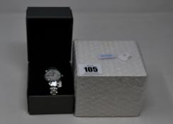 A ladies as new Emporio Armani AR1908 wrist watch.