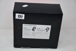 One boxed as new Beyerdynamic DT100 Headphones (400 ohms, black).