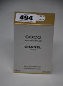 One boxed as new Chanel Coco Mademoiselle eau de parfum spray 100 ml.