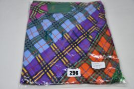 An as new Rixo Holly rainbow flower check dress (UK 10 - RRP £225).