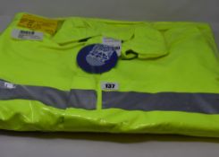 An as new FR Dritex S43Q Saturn fluorescent coat (XL -RRP $283).