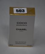 One boxed as new Chanel Coco Mademoiselle eau de parfum spray 100 ml.