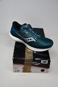 A pair of as new Saucony Triumph 18 trainers (UK 10.5).