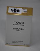 One boxed as new Chanel Coco Mademoiselle eau de parfum spray 100 ml.