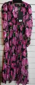 An as new The Kooples Winter Peonies dress (Size 0 - RRP £169).