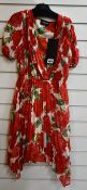 An as new The Kooples Summer Peonies dress (Size 0 - RRP £298).