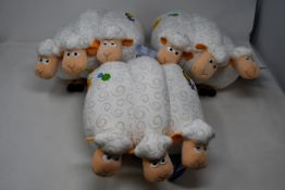 Six as new Toy Story 4 Billy Goat and Gruff Plush medium soft toy.