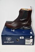 A pair of as new Ariat Devon Nitro Paddock boots (UK 12 - RRP £200).