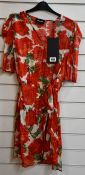 An as new The Kooples Summer Peonies dress (Size 3 - RRP £298).