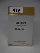 One boxed as new Chanel Coco Mademoiselle eau de parfum spray 100 ml.