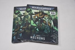 Seven as new Warhammer 40,000 Codex Necrons books (French edition).