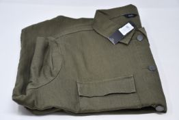 Ten as new M&Co Herringbone Shackets in khaki (Sizes: 10, 12, 14, 16, 18 and 20).