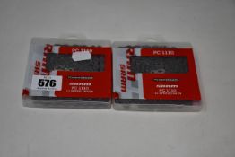 Six SRAM PC 1 Nickel Single Speed Chains and six SRAM PC 1110 11 Speed Chains (All as new but some
