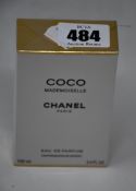 One boxed as new Chanel Coco Mademoiselle eau de parfum spray 100 ml.