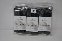 Six pairs of Vicuna London Alpaca Antarctica 4003 Antarctica Sock (All M 6-8 - RRP £32 a pair).