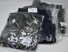 A quantity of ladies as new M&Co clothing to include Herringbone Shackets in khaki and ecru,