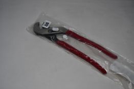 Five as new Mac Tools self gripping 14 inch pliers (M414G).