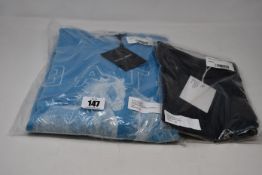 An as new Baja East LA White Freedom crew sweatshirt (Size 1) and a pair of Baja East LA black