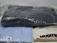 An as new Moditec high collar reversible tactical jacket (S), Moditec T-shirt (S) and Moditec