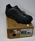 A pair of as new Oboz Bridger Low B-Dry waterproof hiking shoes (UK 12 - RRP £130).